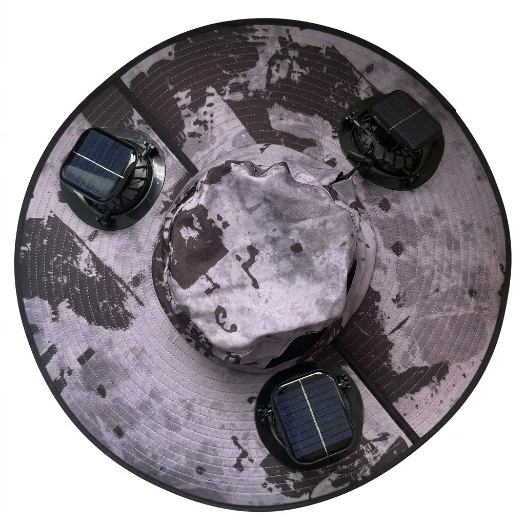 2026 Ultimate Solar-Powered Cooling Hat with Triple Rechargeable Fans - Stay Cool & Protected Outdoors!